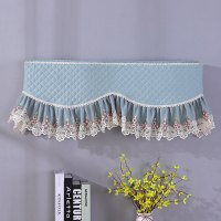 空调罩套挂式挡风内机开机不取防直吹遮风帘挂机空调套防尘罩|海洋之星-绿[特价] 全包大2P长95cm