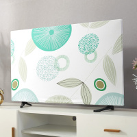 电视机罩防尘罩盖巾43寸55寸50寸65寸家用挂式液晶电视套萬能盖布|清新 24英寸