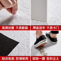 入户门地垫可剪裁进门门口玄关北欧家用防滑丝圈脚垫地毯门垫pvc