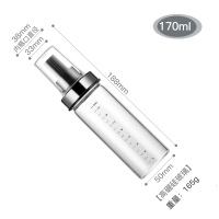 硅胶油刷带瓶玻璃耐高温烧烤刷子厨房小工具煎饼烘焙烙饼抹油瓶|秘园刷油瓶-170ml