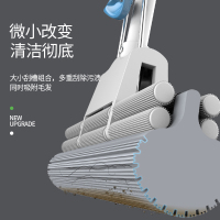 海绵拖把头免手洗家用懒人挤水滚轮式胶棉头吸水地拖布大号