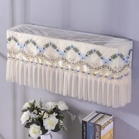 1.5p匹奥克斯空调罩挂机防尘罩开机不取挂式送内胆|春蔓-天蓝色 [全包款]开机取下1.5-2P(长94cm内)两件元