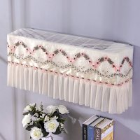 1.5p匹奥克斯空调罩挂机防尘罩开机不取挂式送内胆|春蔓-橘色 [全包款]开机取下1-1.5P(长88cm内)两件元