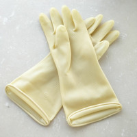 加厚牛筋乳胶家务洗衣塑胶洗碗橡胶胶皮手套耐用耐磨防水女|强牛100克加厚10双 M