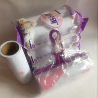 超市大号粘尘纸可撕式16cm10卷 5包 粘毛纸粘器|8卷+手柄