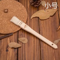 烘培工具 木柄羊毛刷 烧烤刷 做蛋糕饼干刷子 大中小号W1|小号