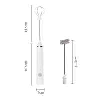 打蛋器电动家用迷小型鸡蛋打蛋机器自动蛋清奶油打发器蛋糕搅拌棒|白色48小时极