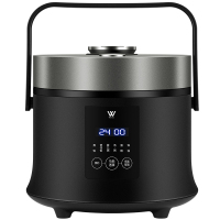 电饭煲小型电饭锅2升家用智能迷你1-2-3-4人全自动多功能E7|黑色1.6L