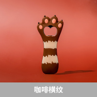 啤酒开瓶器汽水猫爪个性瓶起子多功能创意磁力冰箱贴B2|咖啡横纹