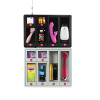 自助售货机主板无人制冷自动贩卖饮料食一元嗨购抽奖免单S8|小型(10货道)430*320*120