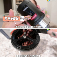 腻腻ninasa磨豆机便携电动咖啡豆研磨机迷你