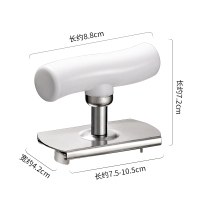 省力开罐头神器开瓶器开瓶盖拧盖器家用起子不锈钢开盖器O7|不锈钢开盖神器-白色
