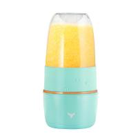 榨汁机家用水果小型充电便携式电动多功能全自动迷你炸果汁榨汁杯|青春绿