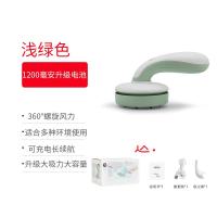 桌面吸尘器usb充电缝隙灰尘学生便携小型书桌上手持式电脑键盘灰尘清理神器自动橡|浅绿色[1200mAh+可充电+送吸嘴]