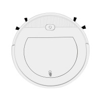 智能扫地机器人空气净化器 全自动吸尘器家用拖地机扫地机洗地机M3|白扫吸拖紫外线+强吸净化尘盒