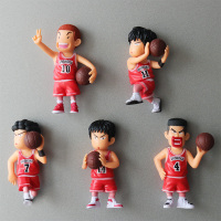 灌篮手篮球框开瓶器网红冰箱贴壁挂啤酒起子瓶盖磁力吸路飞N8|红色5个小号3cm*m