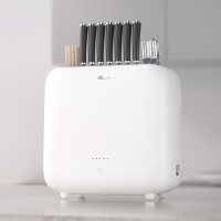 刀具消毒机家用智能刀筷笼烘干机筷子篓刀架置物架有品E4|象牙白