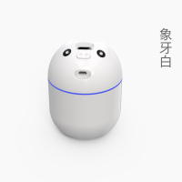 usb器迷你静音家用卧室宿舍车载空调房学生香薰精油小型办公室桌面便携式喷雾净化空气器脸部网红款S9|猪猪象牙白