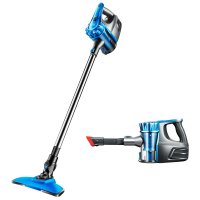 无线吸尘器家用大吸力功率手持式静音小型充电无绳机O3|宝石蓝