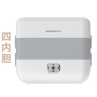 英国电热饭盒保温饭盒上班族可插电加热多功能自动便携式带饭神器S0|双层四内胆