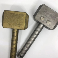 thumbs up!创意大号拉链头造型啤酒开瓶器带冰箱贴个性启瓶器起子P9|锤子银(外置磁铁)