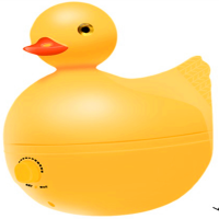 粉猪器家用静音大容量办公室卧室空气增湿净化动物J8|大黄鸭