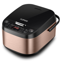 家用电饭煲智能5升大容量煮饭锅旗舰店3-4-5-6-8人Q8|黑色5L大容量