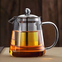 煮茶器煮茶壶耐高温玻璃电茶壶蒸煮茶炉加热炉家用养生壶茶具套装Z7|550毫升直身壶 壶+电热炉+4品茗杯