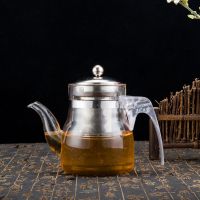 煮茶器煮茶壶耐高温玻璃电茶壶蒸煮茶炉加热炉家用养生壶茶具套装Z7|650毫升煮茶壶 壶+电热炉+4品茗杯