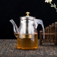 煮茶器煮茶壶耐高温玻璃电茶壶蒸煮茶炉加热炉家用养生壶茶具套装Z7|900毫升煮茶壶 单壶