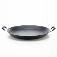 陆川铁锅老式平底锅铸铁煎锅煎盘生铁无涂层加厚商用大煎锅烙饼锅|27cm(老式生铁煎盘)合适一个用