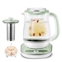 养生壶家用多功能煮茶器办公室小型全自动加厚玻璃花茶养身|小仙绿