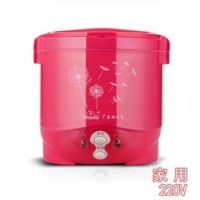 小型迷你电饭煲广东韩式迷你一体电饭锅1-2-3人家用车载F3|220V家用蒲公英色