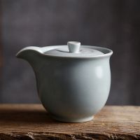 泡茶壶陶瓷功夫茶具套装花茶煮茶壶养生烧茶壶大容量大号单个家用|汝窑四季壶