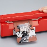 型手压式封口机 月饼牛轧糖茶叶等视频封口机 送发热丝布D7|红色封口长度型 3MM