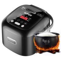 小电饭锅多功能家用迷你小型1-2人食煮智能电饭煲12fb627bV2|2.0L黑色陶晶智能+24小时预约