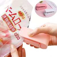 迷你零食封口机小型家用塑料袋封口器热封机手压式电热盲袋封袋机K6|封口机【收藏宝贝优先发货】粉色