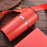 手磨咖啡机磨豆手动多功能现磨手冲一体杯手摇便携旅行迷你家用|玫红色