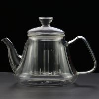 养生蒸茶壶玻璃蒸汽煮茶器耐热玻璃煮茶壶家用茶具蒸汽茶壶电陶炉|F款(煮)茶壶
