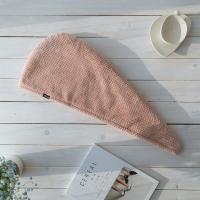 双层干发帽加大加厚擦洗头发成人超强吸水毛巾包头浴帽速干干发巾 奶白色(收藏宝贝优先发货)