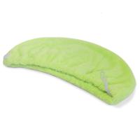 台湾超强吸水干发帽速干女浴巾浴帽套装包头巾厚干发毛巾帽不毛 苹果绿方巾加干发帽