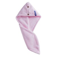 干发帽女超强吸水神器速干发巾可爱包头巾速干擦头发加厚毛巾浴帽 [加厚快速吸水]葫芦款粉色