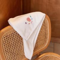 【两条装】干发帽女吸水毛巾速干帽发巾超强浴帽擦头巾包头洗头发 RICO联名干发帽：海洋乐园白+【加绒加厚款】素色干发帽