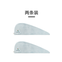 干发帽超强吸水女加厚懒人洗头浴帽头发速干帽洗发可爱包头毛巾帽 浅蓝-鹦鹉[2个装]省5元