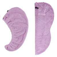 超强吸水干发帽女可爱韩国浴帽洗头发包头巾速干神器快速干发毛巾 直边玄紫灰+玄紫灰弯边