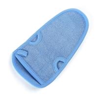 韩国植物纤维去角质澡巾搓澡巾手套浴刷免搓泥搓背搓澡洗澡巾刷 蓝色