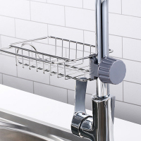 不锈钢水龙头置物架沥水篮厨房用品家用大全水挂架各种收纳神器