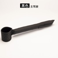 汽车用品置物盒车内座椅夹缝收纳袋杂物桶防漏塞条车载缝隙储物箱 黑色主驾驶(1只)