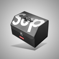 汽车后备箱收纳箱车内置物收纳盒储物箱折叠车载整理箱用品大全 黑SUP[可站人]