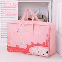 幼儿园棉被子收纳袋装被褥儿童衣物的卡通收纳整理袋打包手提袋子